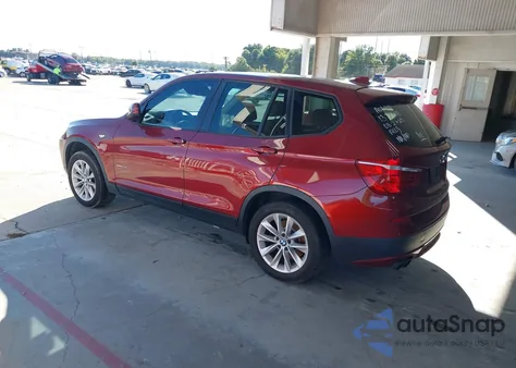 2013 BMW X3 xDrive28I z USA, uszkodzony, nr VIN 5UXWX9C59D0A08218